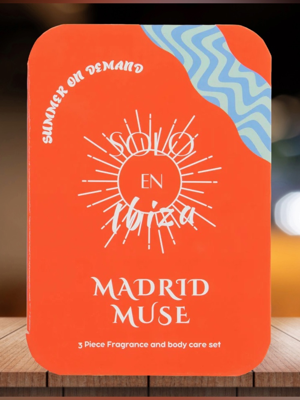 NEW! Solo En Ibiza Madrid Muse Travel 3pc Gift Set